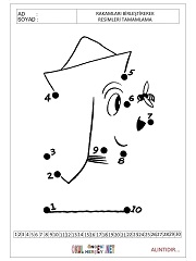 sayıları birleştir resmi tamamla